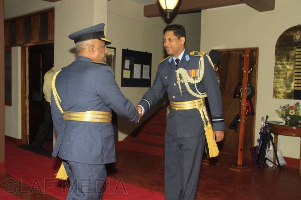 The Commissioning and Passing Out Parade at SLAF Diyatalawa
